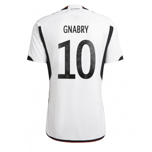 Tyskland Serge Gnabry #10 Hjemmebanetrøje VM 2022 Kort ærmer